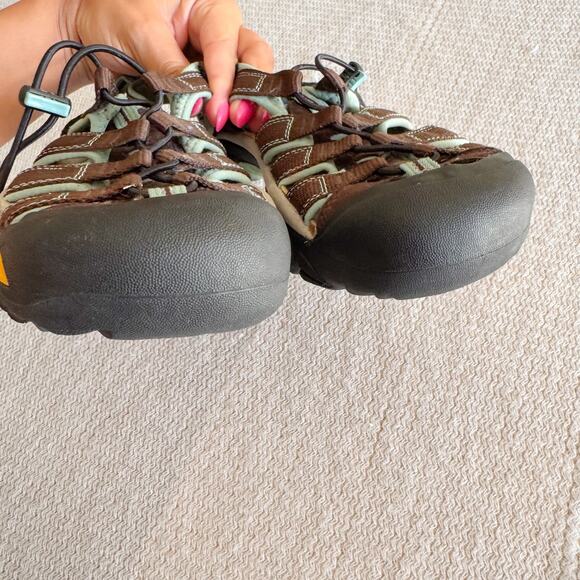 Keen Brown + Blue Newport H2 Outdoor Gorp Core Sandals Size 7.5 - Picture 7 of 11